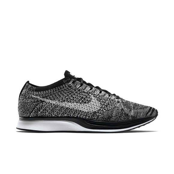 Nike Flyknit Racer Oreo 2 526628-012 US 6 Womens - Picture 2 of 14